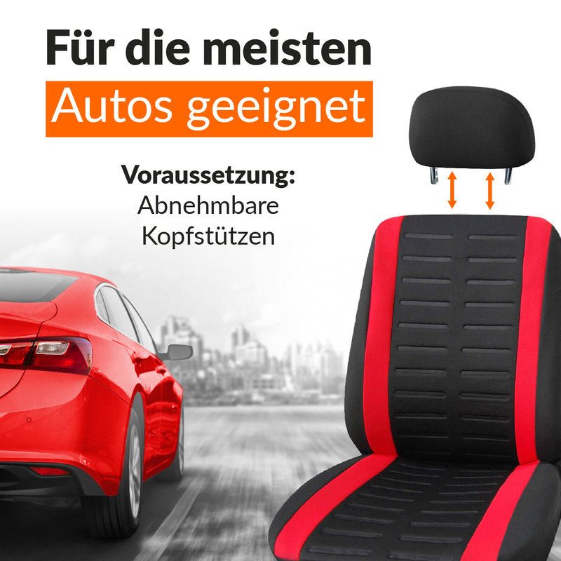 Auto-Sitzbezüge Vordersitze  Auto-Schonbezüge Set für Fahrersitz & Be –  upgrade4cars