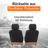 Sitzbezüge Auto Vordersitze Kunst-Leder