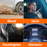 Autotür Kantenschutz Schwarz | Auto Türkantenschutz U Profil aus Gummi & Metall